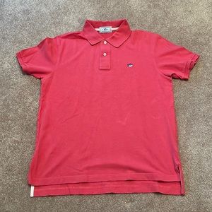 Southern Tide Skipjack Polo Brick Medium
